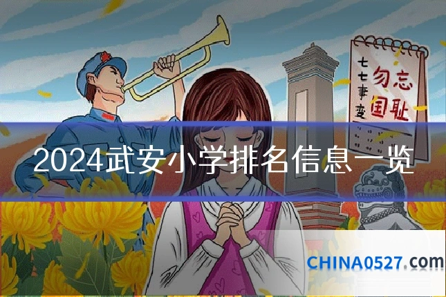 2024武安小学排名信息一览