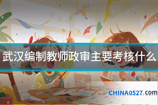 武汉编制教师政审主要考核什么