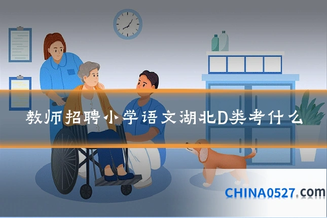 教师招聘小学语文湖北D类考什么