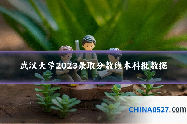 武汉大学2023录取分数线本科批数据