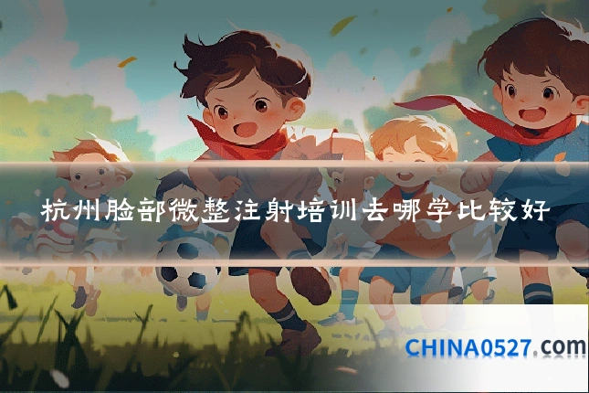 杭州脸部微整注射培训去哪学比较好