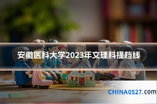 安徽医科大学2023年文理科提档线