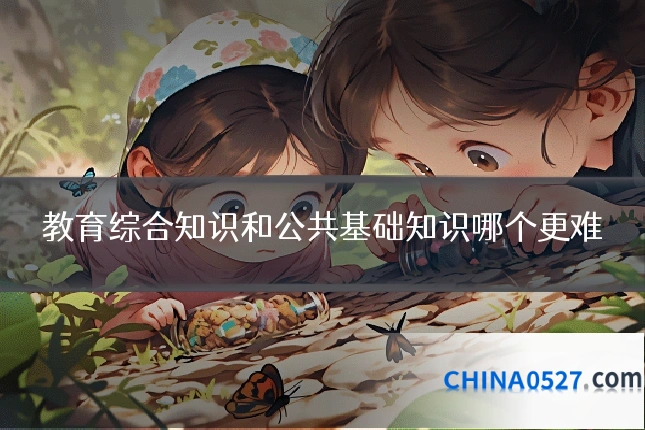 教育综合知识和公共基础知识哪个更难
