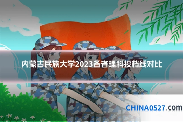内蒙古民族大学2023各省理科投档线对比
