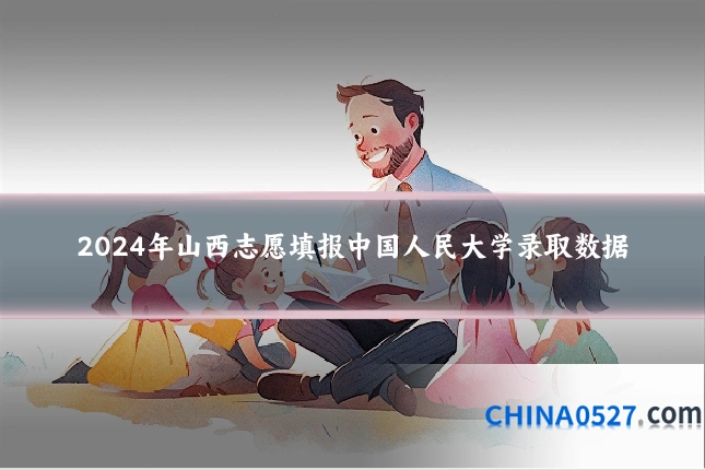 2024年山西志愿填报中国人民大学录取数据