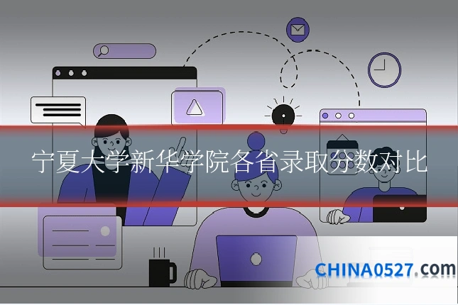 宁夏大学新华学院各省录取分数对比