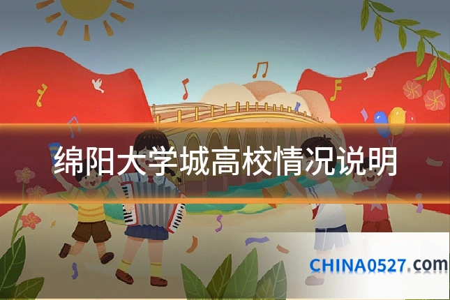 绵阳大学城高校情况说明