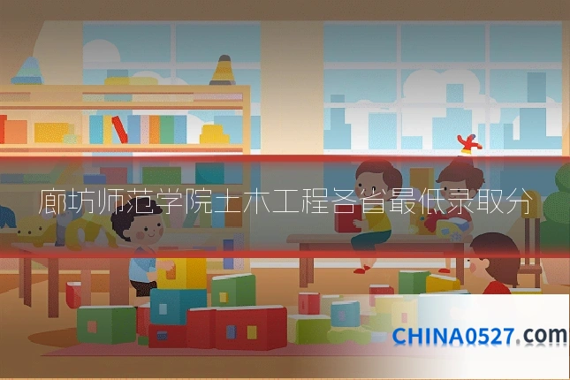 廊坊师范学院土木工程各省最低录取分