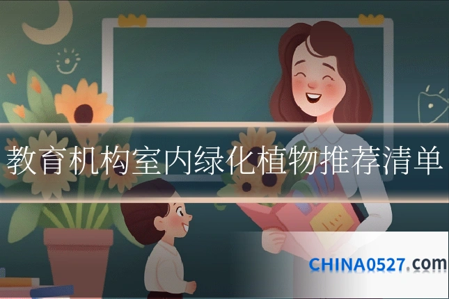 教育机构室内绿化植物推荐清单