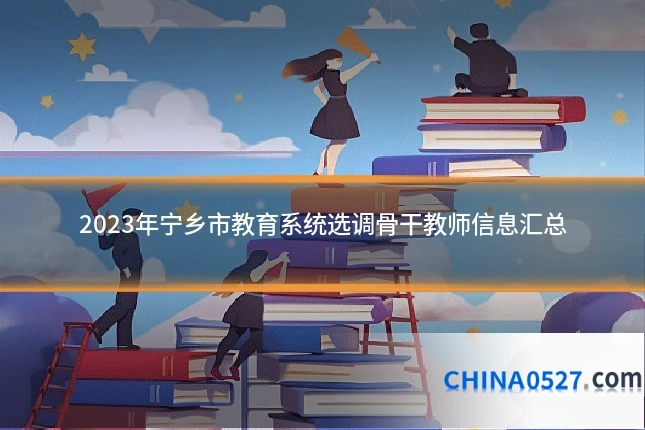 2023年宁乡市教育系统选调骨干教师信息汇总