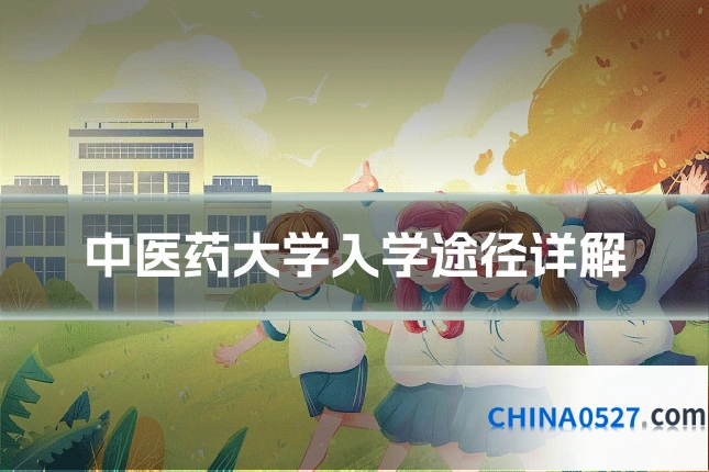 中医药大学入学途径详解