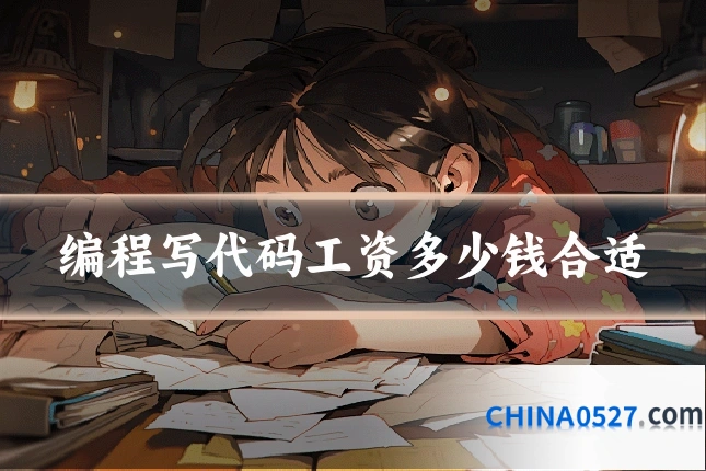 编程写代码工资多少钱合适