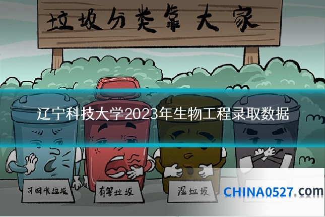 辽宁科技大学2023年生物工程录取数据