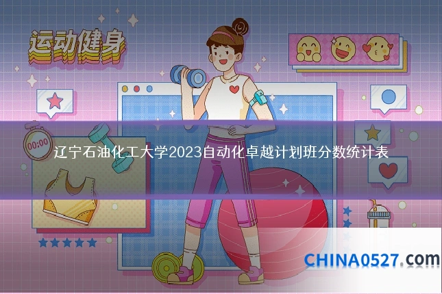 辽宁石油化工大学2023自动化卓越计划班分数统计表