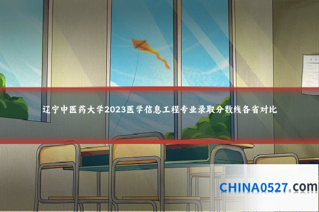辽宁中医药大学2023医学信息工程专业录取分数线各省对比