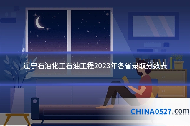 辽宁石油化工石油工程2023年各省录取分数表