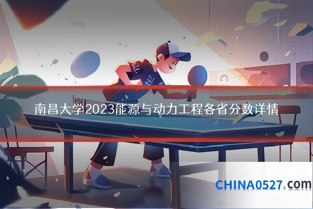 南昌大学2023能源与动力工程各省分数详情