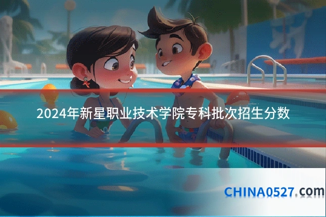 2024年新星职业技术学院专科批次招生分数
