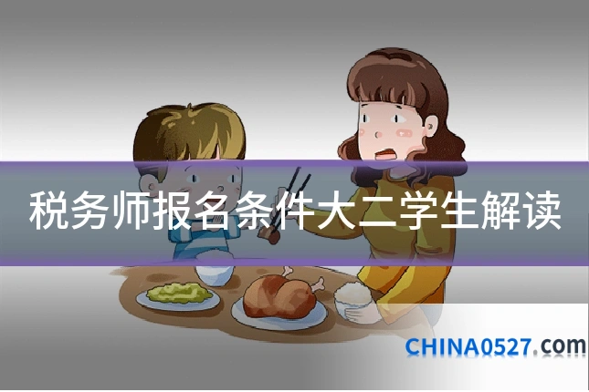 税务师报名条件大二学生解读