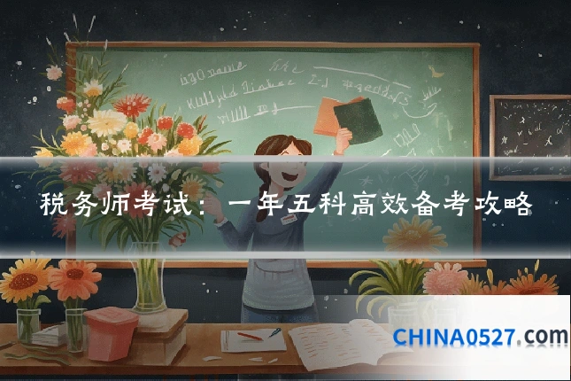 税务师考试:一年五科高效备考攻略