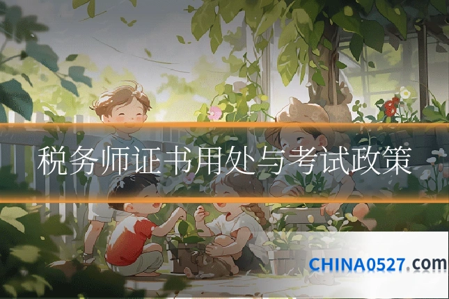 税务师证书用处与考试政策