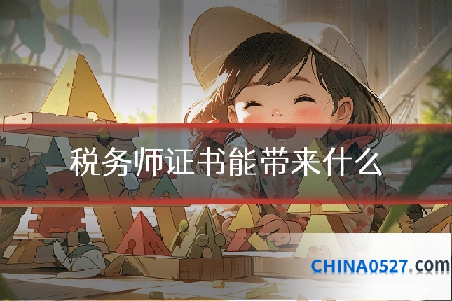 税务师证书能带来什么