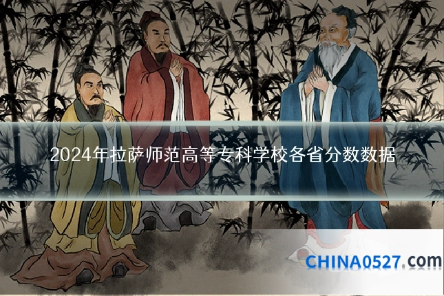 2024年拉萨师范高等专科学校各省分数数据