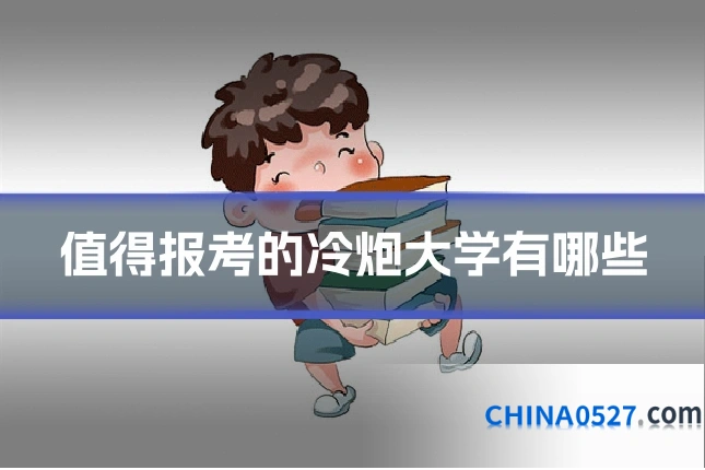 值得报考的冷炮大学有哪些