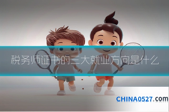 税务师证书的三大就业方向是什么