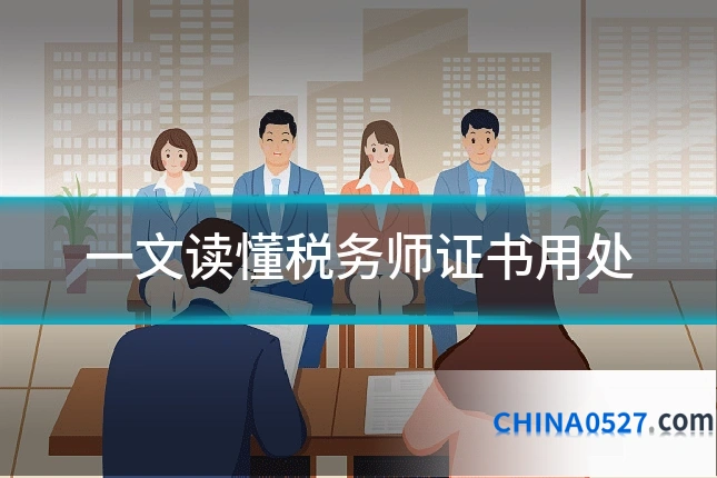 一文读懂税务师证书用处