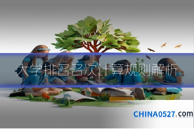 大学排名名次计算规则解析