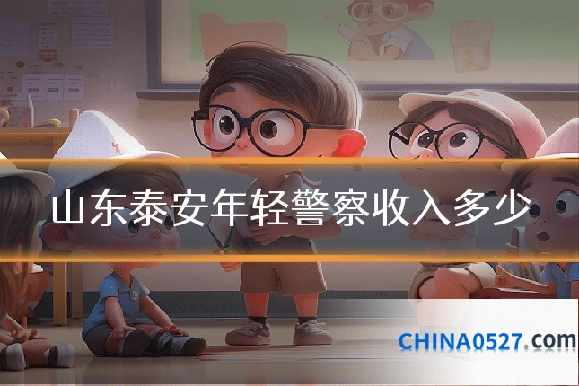 山东泰安年轻警察收入多少