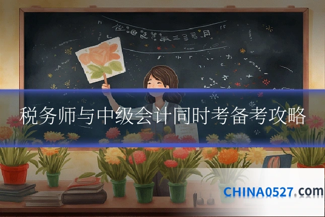 税务师与中级会计同时考备考攻略