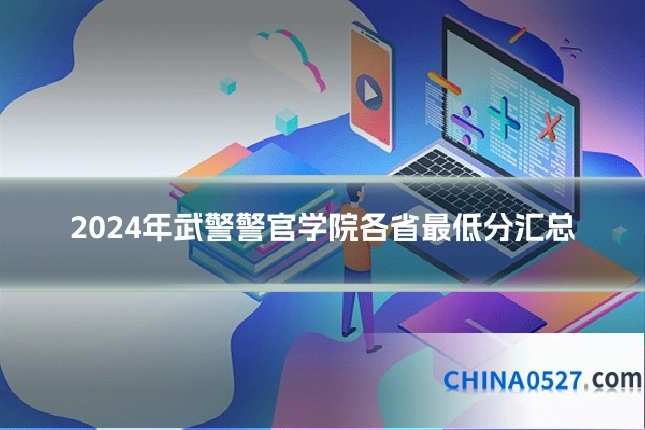 2024年武警警官学院各省最低分汇总
