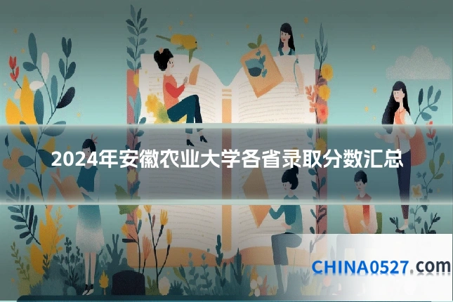 2024年安徽农业大学各省录取分数汇总