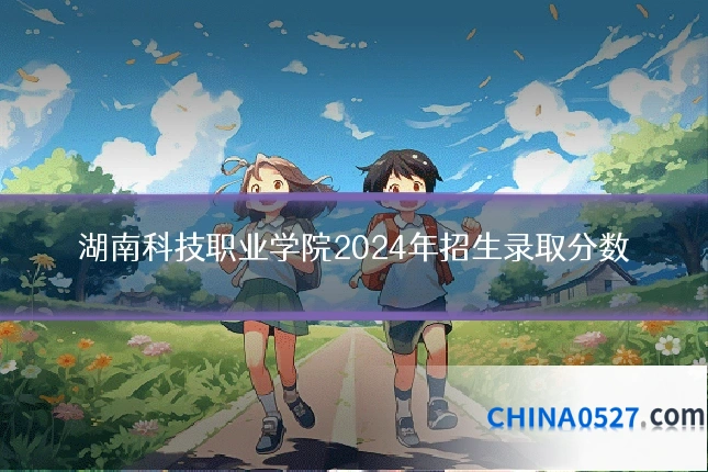 湖南科技职业学院2024年招生录取分数