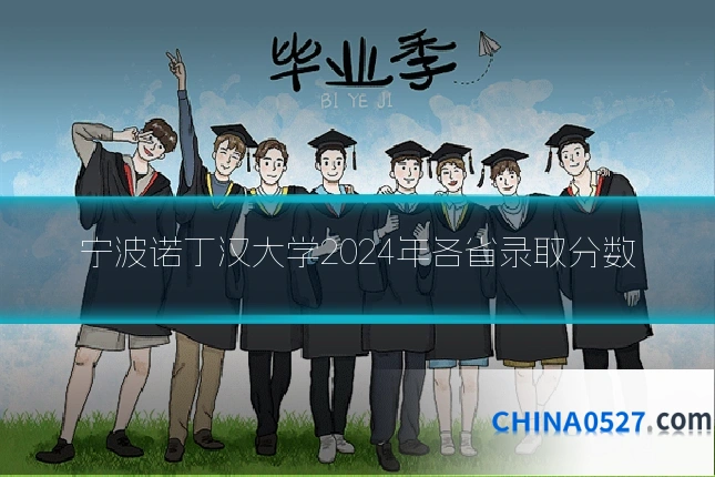 宁波诺丁汉大学2024年各省录取分数