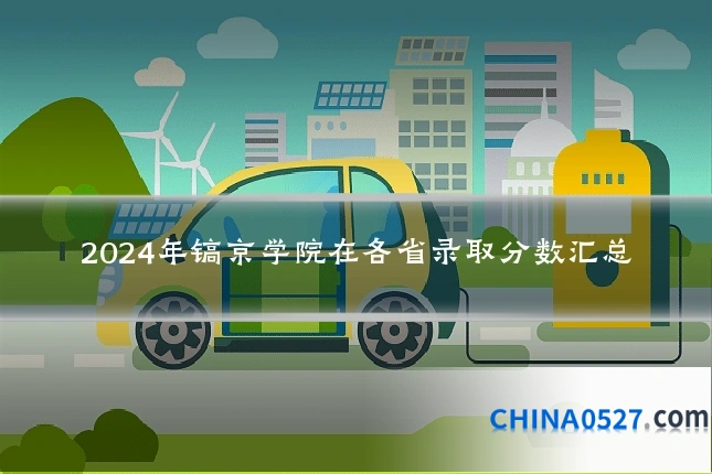 2024年镐京学院在各省录取分数汇总