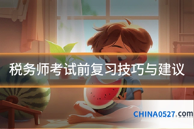 税务师考试前复习技巧与建议