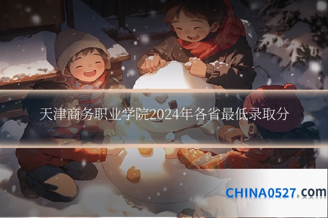 天津商务职业学院2024年各省最低录取分