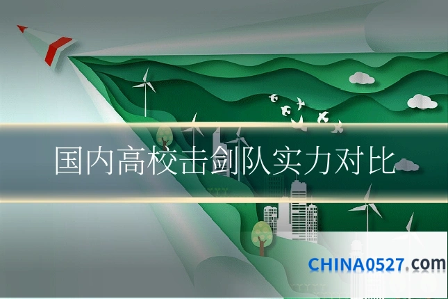 国内高校击剑队实力对比