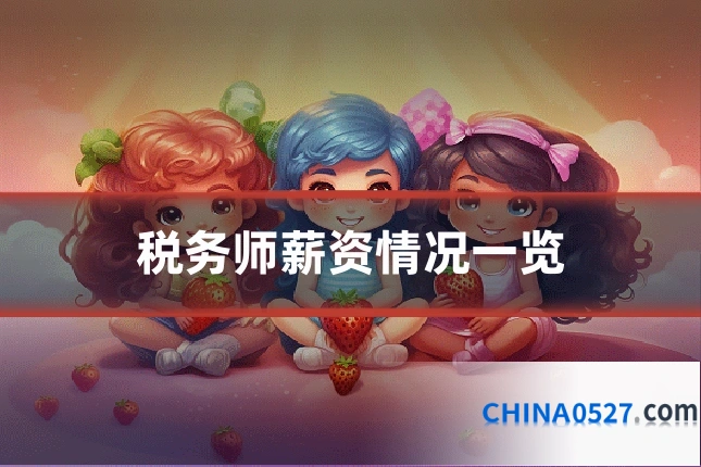 税务师薪资情况一览