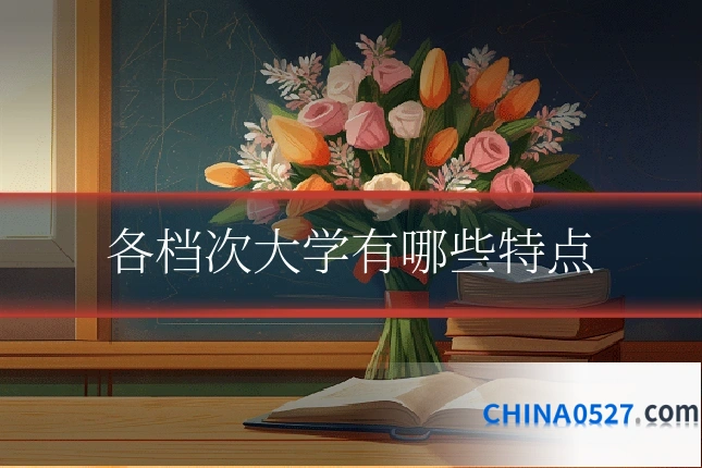 各档次大学有哪些特点
