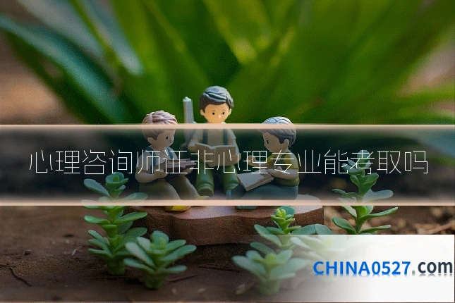 心理咨询师证非心理专业能考取吗