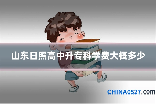 山东日照高中升专科学费大概多少