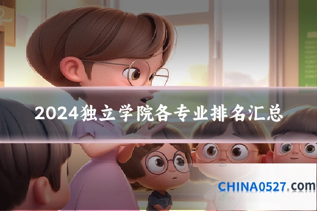 2024独立学院各专业排名汇总