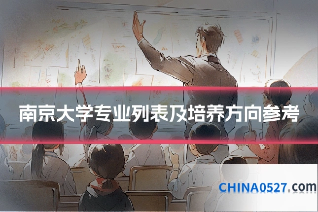 南京大学专业列表及培养方向参考